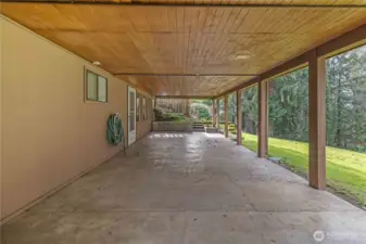 Patio Access from Daylight Basement