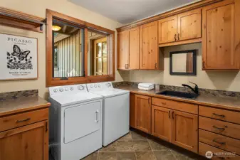 Mudroom/Utility Room enter from garage