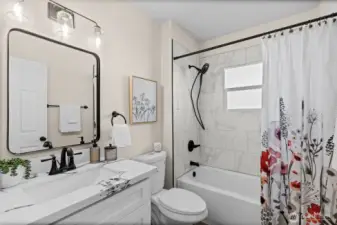 Main floor full bath