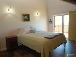 ANOTHER VIEW OF THE BEDROOM TOWARD THE VERANDA!