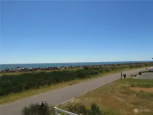 VIEW OF THE OCEAN FROM THE VERANDA!