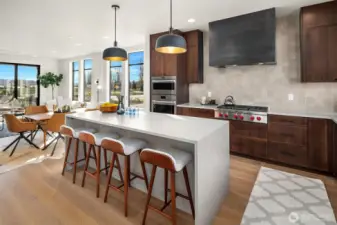 Kitchen on main floor