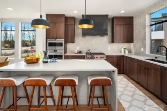 Kitchen on main floor