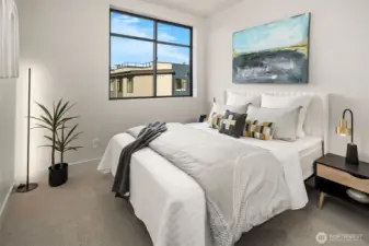 Third bedroom upstairs