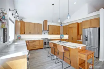 Granite Counters leathered