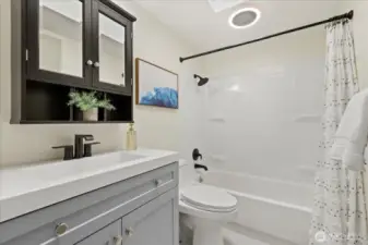 Brand new main bathroom