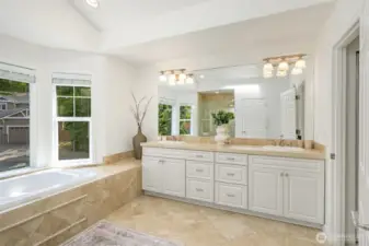 Dual Vanity & Skylight
