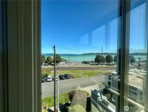 View from living room