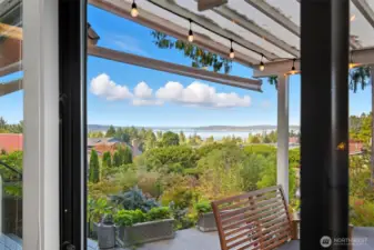 View from family room