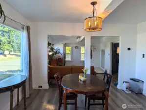 Very open rooms and lots of space.