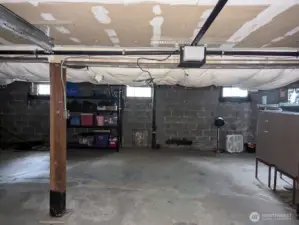 Opportuniites abound in basement.
