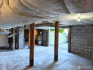 Over 1000sq ft to do many things.