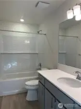 Second floor full bath