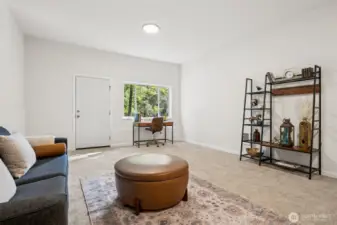 Family Room on Lower Level