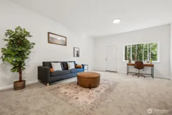 Family Room on Lower Level