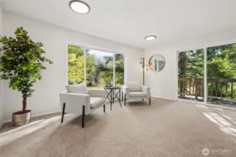 Living Room on Main Level