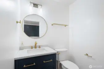 Bathroom off second bedroom