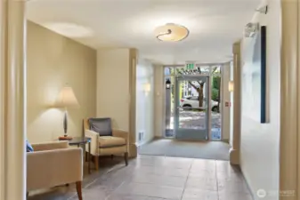 Secure entry