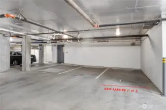 1 spot in south garage
