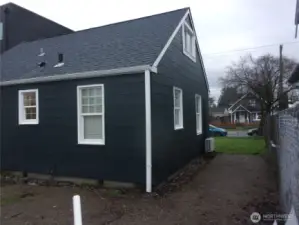 South sideyard.