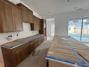 Kitchen cabinets