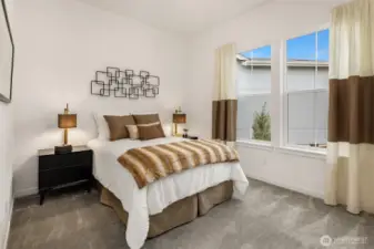 Guest bedroom  *Photos for illustrative purposes only; taken from a similar model"