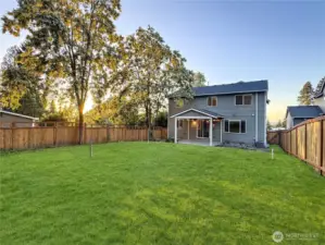 Huge 7,750 sf lot gives you a massive fully fenced back yard.