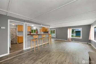 Open floor plan