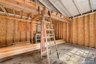 inside of storage