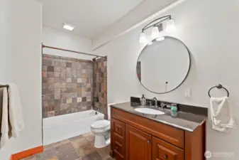 Secondary suites bathroom