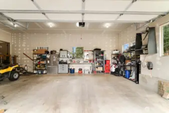 3-car garage