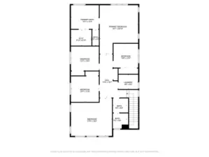 Upper Level Floor Plan