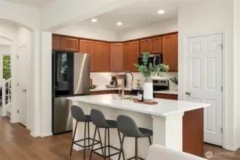 Open Concept Kitchen
