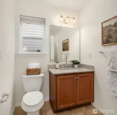 .75 Bath on Main Floor