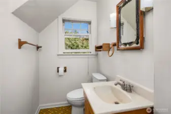 Main floor bathroom.