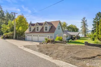 Bonus...Spacious 3 car detached garage and additional off street parking.