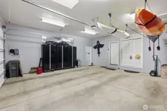 Spacious main 2-car garage.