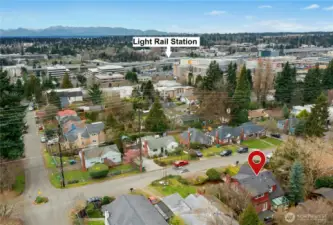 40. Link light rail station and transit center, as well as numerous shops, restaurants, and entertainment centers are all within blocks of this home. Welcome home!