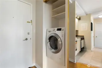 In unit laundry