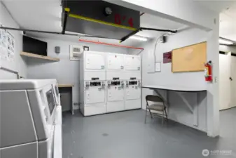 Convenient coin or app opperated laundry for larger loads