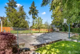 At Home Sport Court~Polish your Game~Tennis~Basketball~Pickleball~Friendly Competition~No Membership Fees~