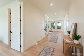 wide hallways