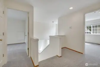Upper floor landing