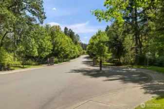 Gated entrance