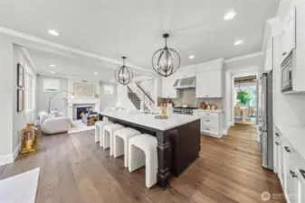 open floor plan