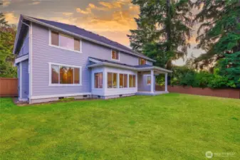 Huge Flat Backyard