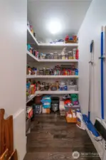 Walk-in pantry!  Look out Costco!