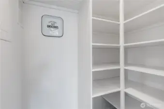 Great pantry space!