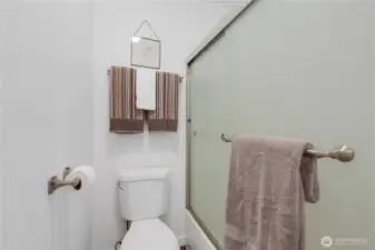 Shower in the Primary Bath.