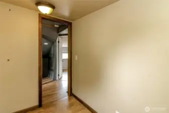 Upper level room -